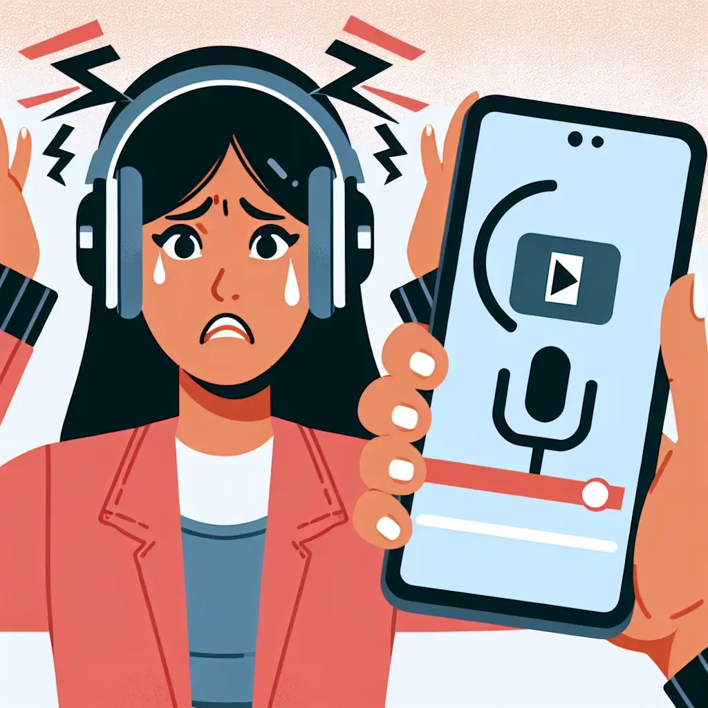 "Ilustrasi cara mengatasi masalah sinkronisasi audio-video pada headphone Bluetooth, dengan pengguna yang sedang mengecek pengaturan perangkat dan koneksi Bluetooth."