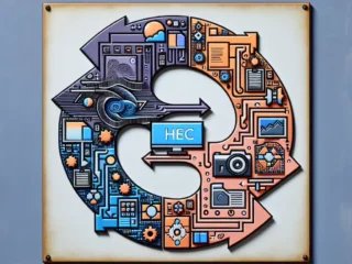 Alt text: "Ilustrasi langkah-langkah mengonversi file HEIC ke JPG dengan menggunakan aplikasi di perangkat Indonesia, termasuk tampilan antarmuka pengguna dan hasil konversi yang jelas."