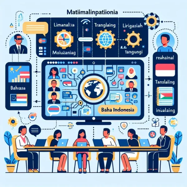 "Microsoft Teams introduces AI real-time translator feature for Indonesian language, enhancing communication and collaboration in virtual meetings."