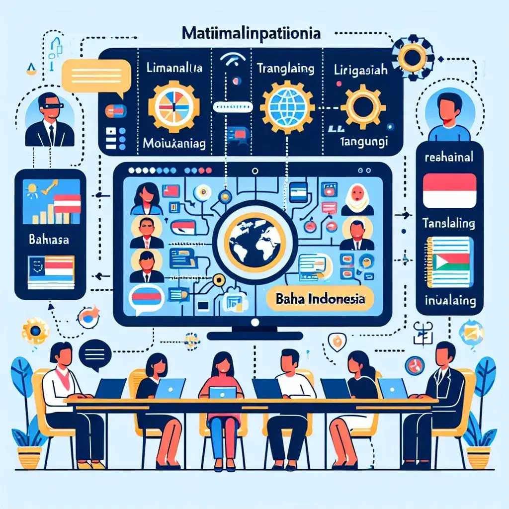 "Microsoft Teams introduces AI real-time translator feature for Indonesian language, enhancing communication and collaboration in virtual meetings."