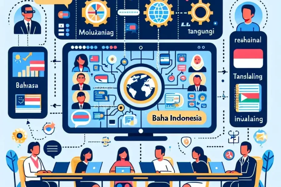 "Microsoft Teams introduces AI real-time translator feature for Indonesian language, enhancing communication and collaboration in virtual meetings."